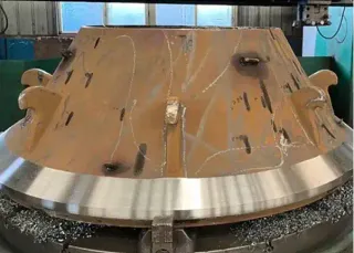 Revestimiento de trituradora de cono Mn22 terminado