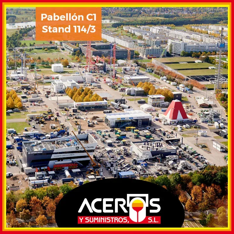 Aceros y Suministros en Bauma 2025