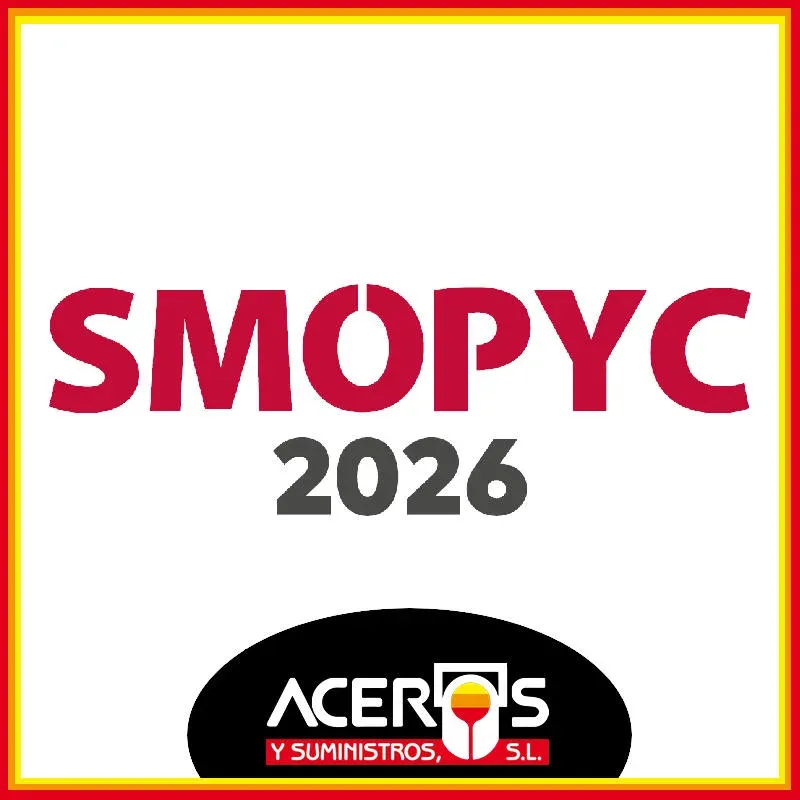 PRESENCIA DE Aceros y Suministros en SMOPYC 2026