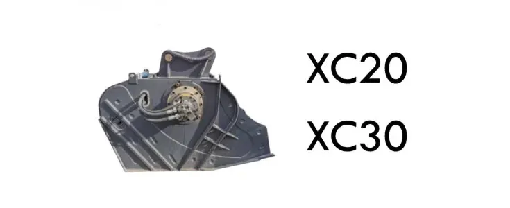 Repuestos adaptables cazos trituradores Xcentric® XC30®-XC20®