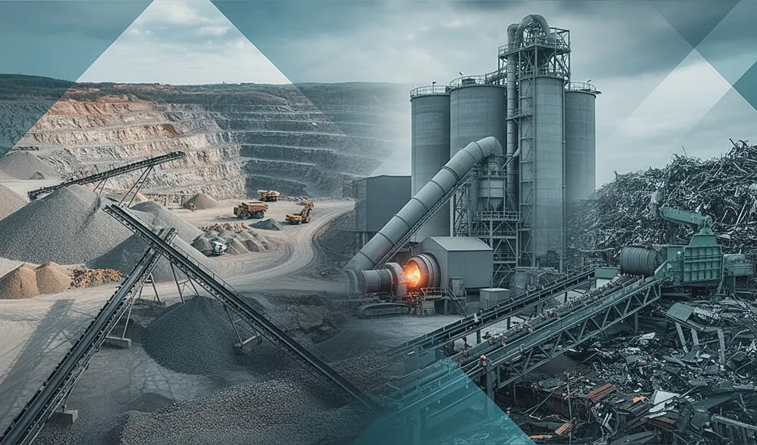 Recambios de trituradora para minería, áridos, cemento y reciclaje en todo el mundo