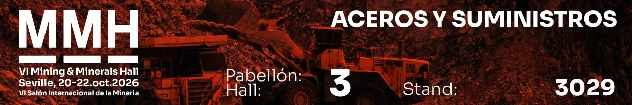 Aceros y Suministros en MMH 2026, Sevilla, del 20 al 22 de octubre: pabellón 3, stand 3029