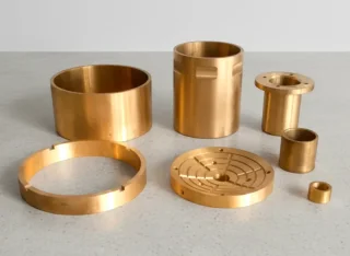 Piezas de bronce de trituradora de cono